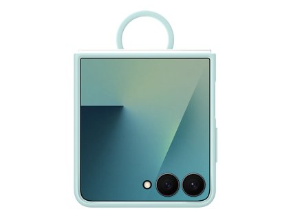 samsung silikonovy kryt s drzakem na prst pro flip7 mentolovy ien556716