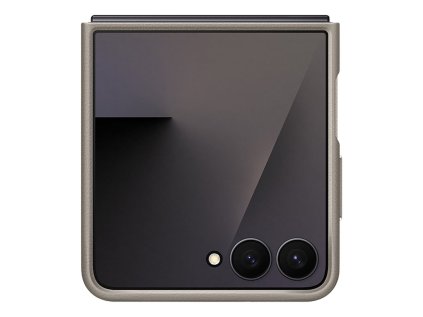 samsung ochranny kryt z veganske kuze pro flip7 taupe ien556719