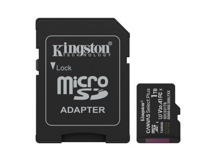 kingston microsdxc 512gb canvas select plus sd adapter ien557371