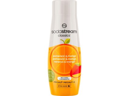 sodastream sirup prichut pomeranc mango zero 440 ml ien557518