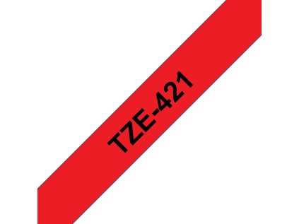 brother tze 421 cervena cerna 9mm laminovana ien57546