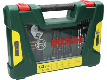bosch 83dilna sada vrtaku a bitu v line tin s led kapesni svitilnou a stavitelnym klicem 2 607 017 193 ien501114
