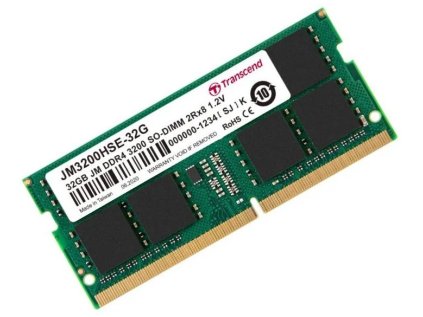 transcend jetram 32gb ddr4 so dimm 3200mhz cl22 ien382030