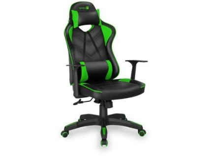connect it lemans pro herni zidle zelene ien312269