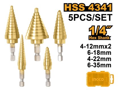 ingco sada vrtaku spiralove hss 9 ks ien555566