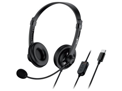 genius headset hs 230u usb c delka kabelu 2 4 m ien562000