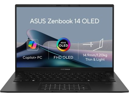 asus zenbook 14 um3406ka oled122x jade black ien550789