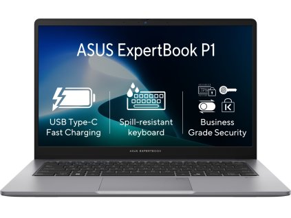asus expertbook p1 p1403cva s60424x misty grey ien539829