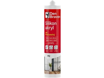 den braven silikon akryl 280ml transparentni ien467109