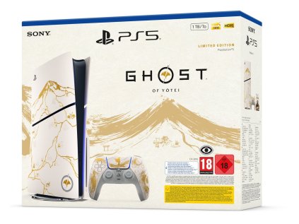 playstation 5 slim ghost of yotei gold limit edice ien562398