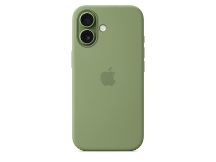 apple iphone 17 silicone case with magsafe light moss ien563239