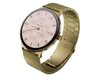 garett smartwatch verona 2 zlata gold solid steel ien562376