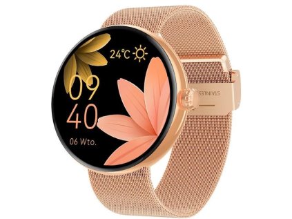 chytre hodinky forever forevive 5 sb 365 ruzovo zlate ien532050