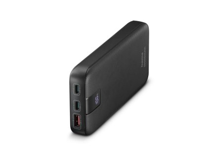 hama pd 10 powerbanka 10000 mah 3 vystupy 2x usb c 1x usb a led displej pd qualcomm ien524281