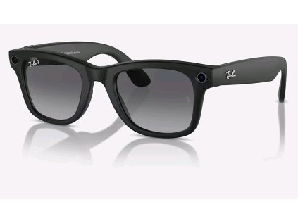 meta ray ban wayfarer matte black polarized gradient graphite ien563400