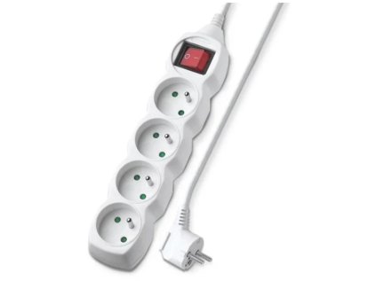 geti prodluzovaci kabel gec42s 4 zasuvky 2m s vypinacem ien509838