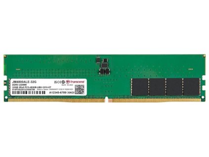 transcend jetram 32gb ddr5 4800 u dimm 2rx8 2gx8 cl40 1 1v ien471467