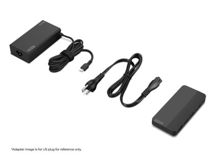 lenovo usb c dual display travel dock 100w adapter eu ien563901