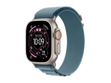 apple watch ultra 3 gps cellular 49mm titanium case light blue small ien563045