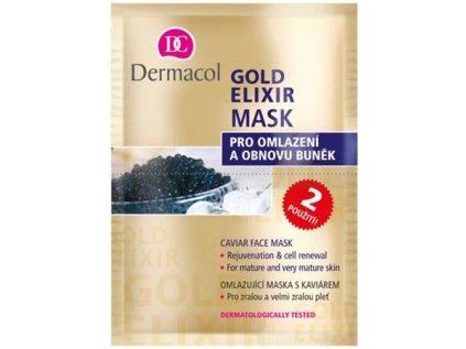 dermacol gold elixir mask 16ml ien356388