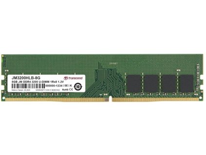 transcend jetram 8gb ddr4 3200mhz cl22 ien361370