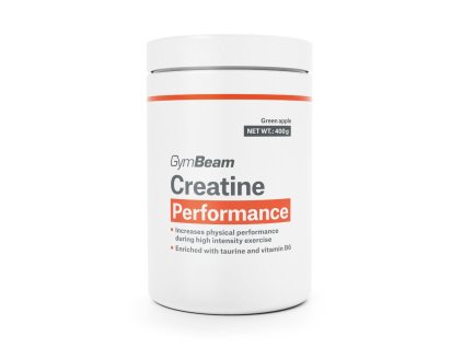 gymbeam creatine performance 400 g zelene jablko ien555114