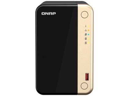 qnap ts 264 8g 4core 2 9ghz 8gb ram 2x sata 2x m 2 nvme 1x pcie 2x 2 5gbe 1x hdmi 4k 4x usb ien505536