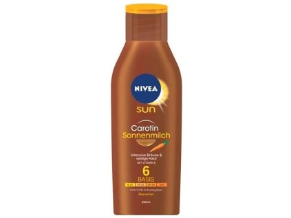 nivea sun carotene sun lotion spf 6 200ml ien356311