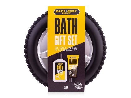accentra set koupelovy bath and body toolkit v pouzdre ve tvaru pneumatiky ien564863