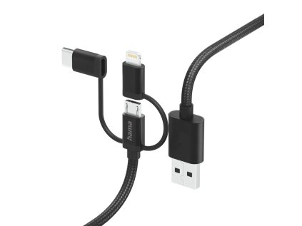 hama usb kabel 3v1 micro usb usb c lightning 1 5 m ien486388