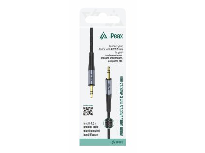 ipeax adapter 3 5 mm jack 3 5 mm jack 1 5 m cerny ien566785