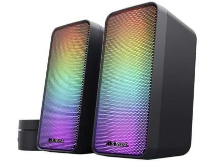 trust gxt 611 wezz illuminated 2 0 rgb speaker set ien461856