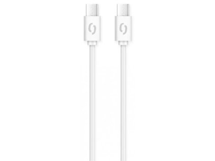 datovy kabel aligator power 3a usb c usb c 1m bily ien382356