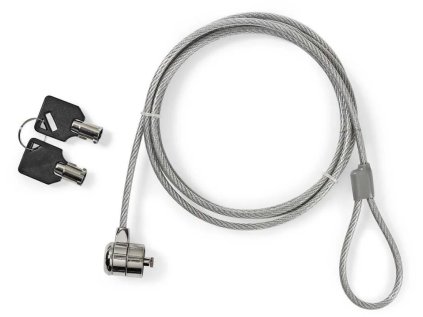 nedis lankovy zamek na klic 1 8m ien318487