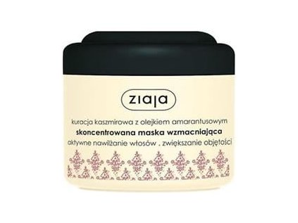 ziaja cashmere proteins amaranth oil concentrated strengthening hair mask 200 ml ig412345