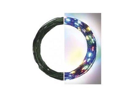 led vanocni nano retez zeleny 15 m venkovni i vnitrni multicolor casovac ig449320
