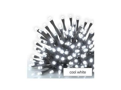 standard led spojovaci vanocni retez 10 m venkovni i vnitrni studena bila ig449419