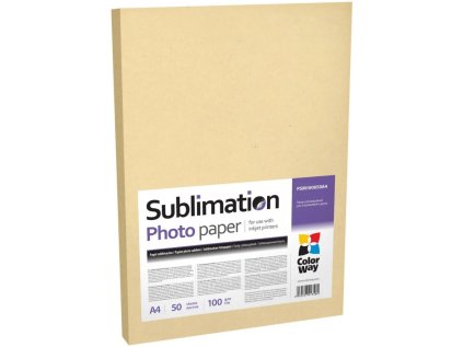 colorway fotopapir sublimacni 100g m2 a4 50 kusu ien528182