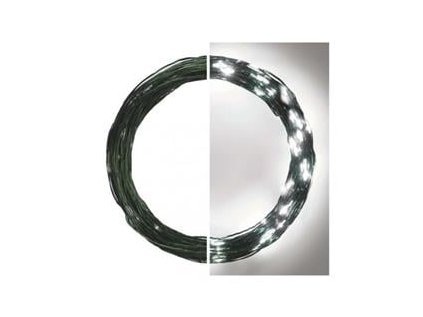 led vanocni nano retez zeleny 15 m venkovni i vnitrni studena bila casovac ig449321