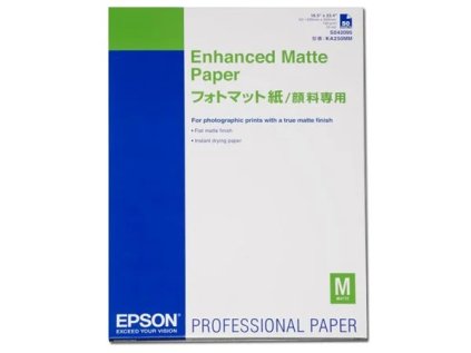 epson paper a2 enhanced matte 50 sheets 192 g m2 ien172813