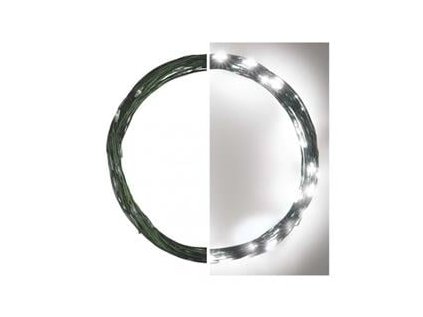 led vanocni nano retez zeleny 4 m venkovni i vnitrni studena bila casovac ig449324