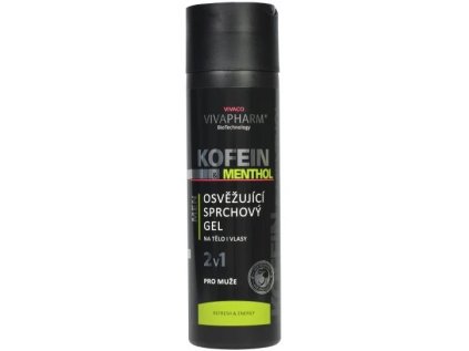 vivapharm kofein a menthol sprchovy gel 2v1 pro muze 200ml ien407519