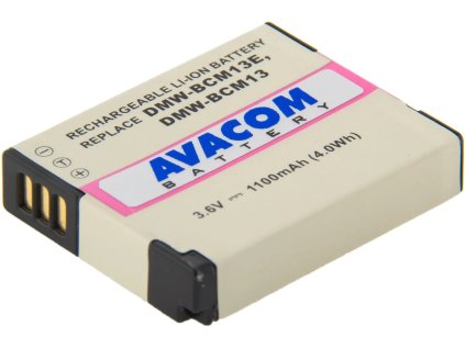 panasonic dmw bcm13 bcm13e li ion 3 6v 1100mah 4wh ien386350