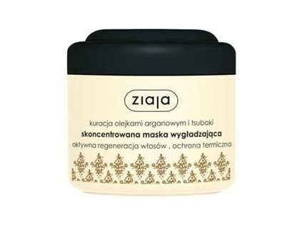 ziaja argan tsubaki oils concentrated smoothing hair mask 200 ml ig412344