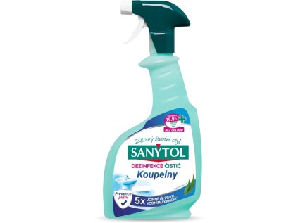 sanytol dezinfekce cistic koupelny 500ml ien344368