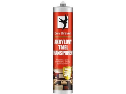 den braven akrylovy tmel transparent 280ml ien467104