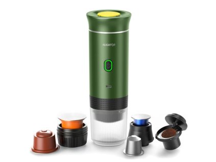 prenosny kavovar aligator portacaffe 3v1 zeleny ien569391