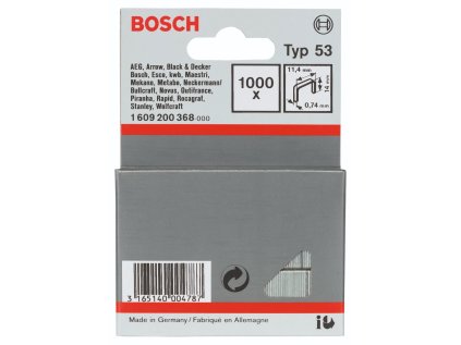 bosch sponky do sponkovacky z tenkeho dratu typ 53 1 609 200 368 ien568459