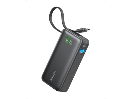 powerbanka anker 545 10000mah 30w s kabelem usb c cerna ien569869