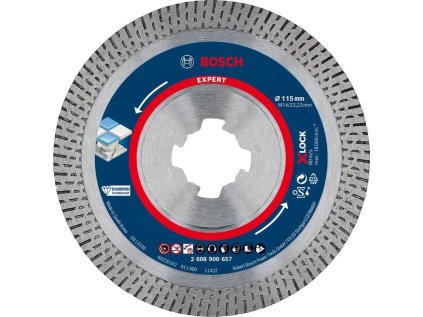 bosch diamantovy rezny kotouc expert hardceramic x lock 115 22 23 1 4 10 mm 2 608 900 657 ien568602